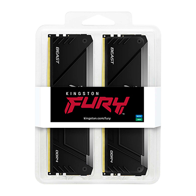 64GB Ddr4-3600mt/s Cl18 DIMM (kit Of 2) Fury Beast Rgb