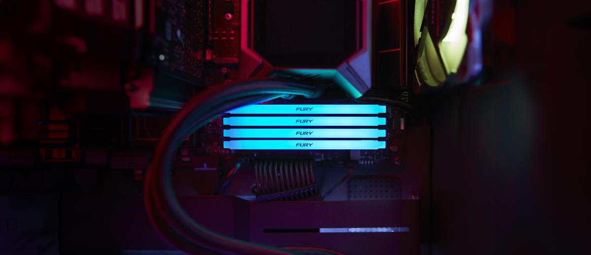 16GB Ddr4-3200mt/s Cl16 DIMM (kit Of 2) Fury Beast Rgb
