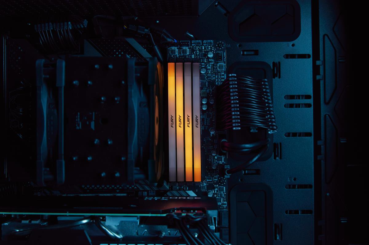 8GB Ddr4 3200mt/s Cl16 DIMM Fury Renegade Rgb