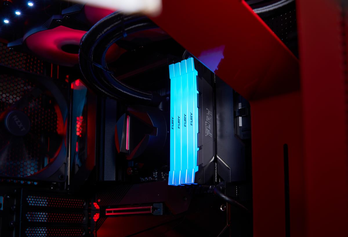 8GB Ddr4 3200mt/s Cl16 DIMM Fury Renegade Rgb