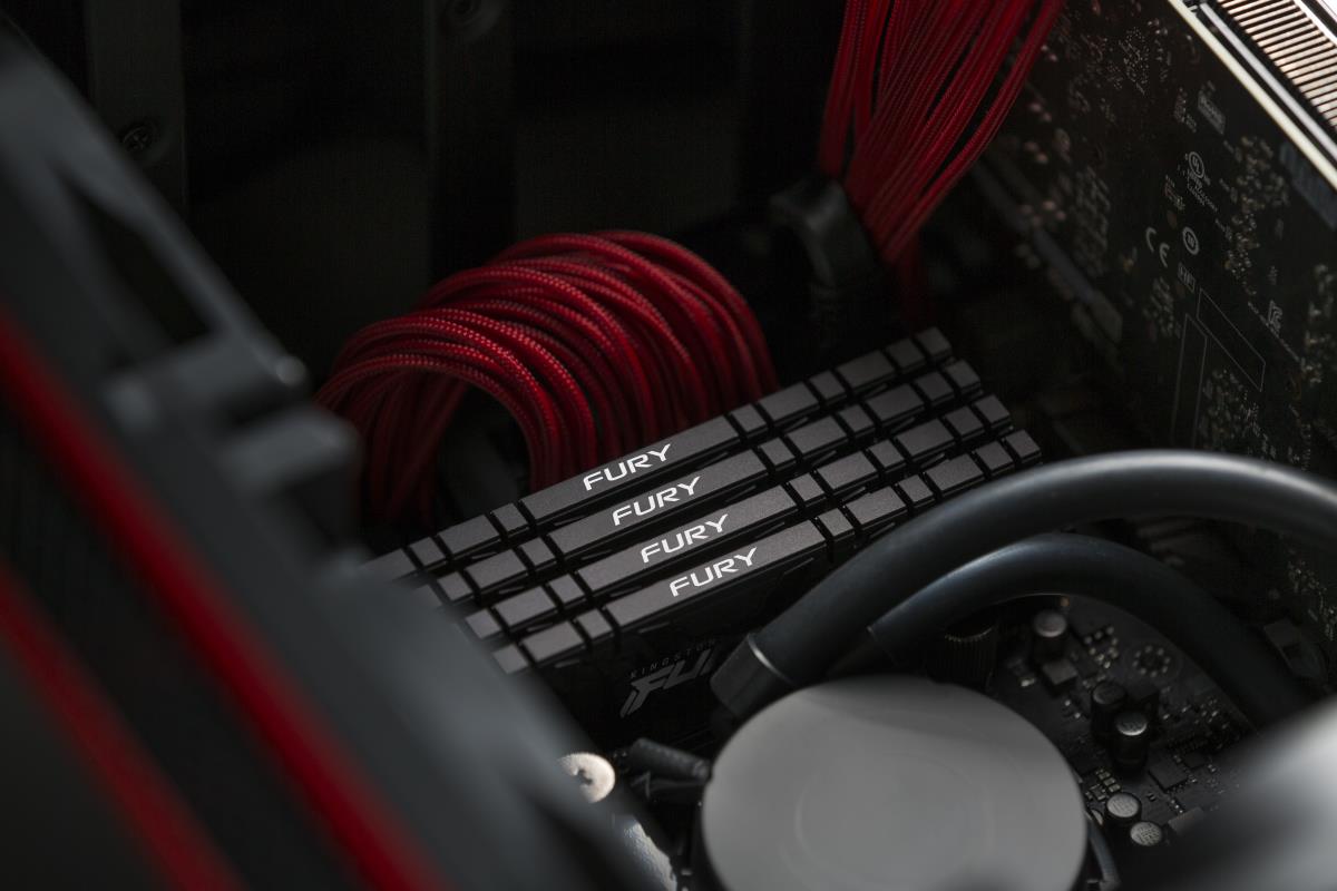 8GB Ddr4 3200mt/s Cl16 DIMM Fury Renegade Black
