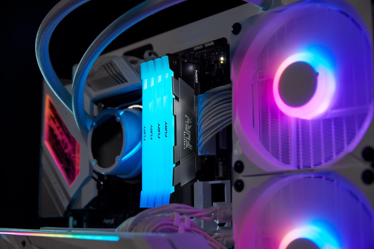 16GB Ddr4 3200mt/s Cl16 DIMM (kit Of 2) Fury Renegade Rgb