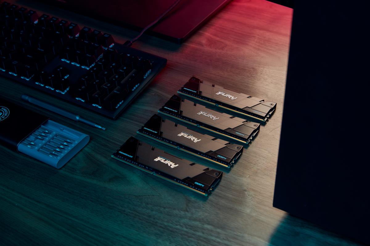 8GB Ddr4 3600mt/s Cl16 DIMM Fury Renegade Black