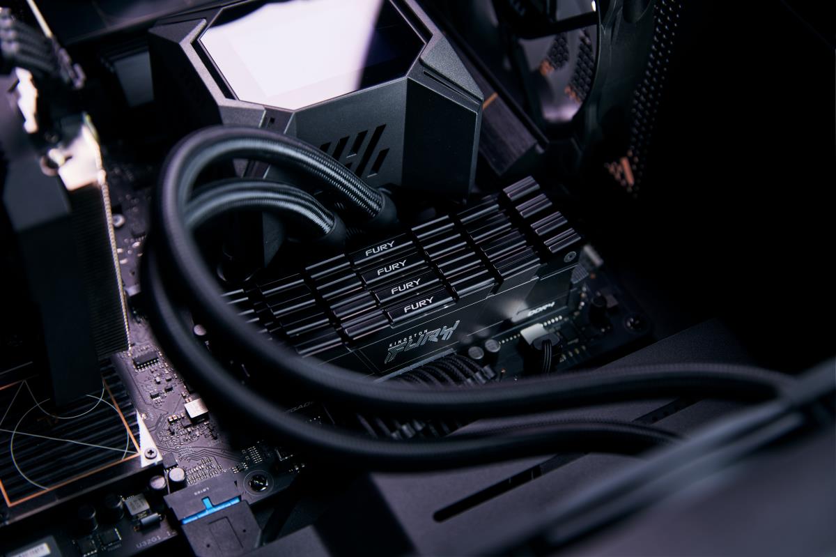 8GB Ddr4 3600mt/s Cl16 DIMM Fury Renegade Black
