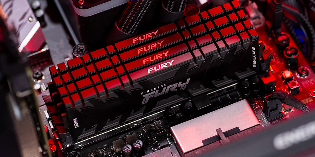 16GB Ddr4 4000mt/s Cl19 DIMM (kit Of 2) Fury Renegade Rgb