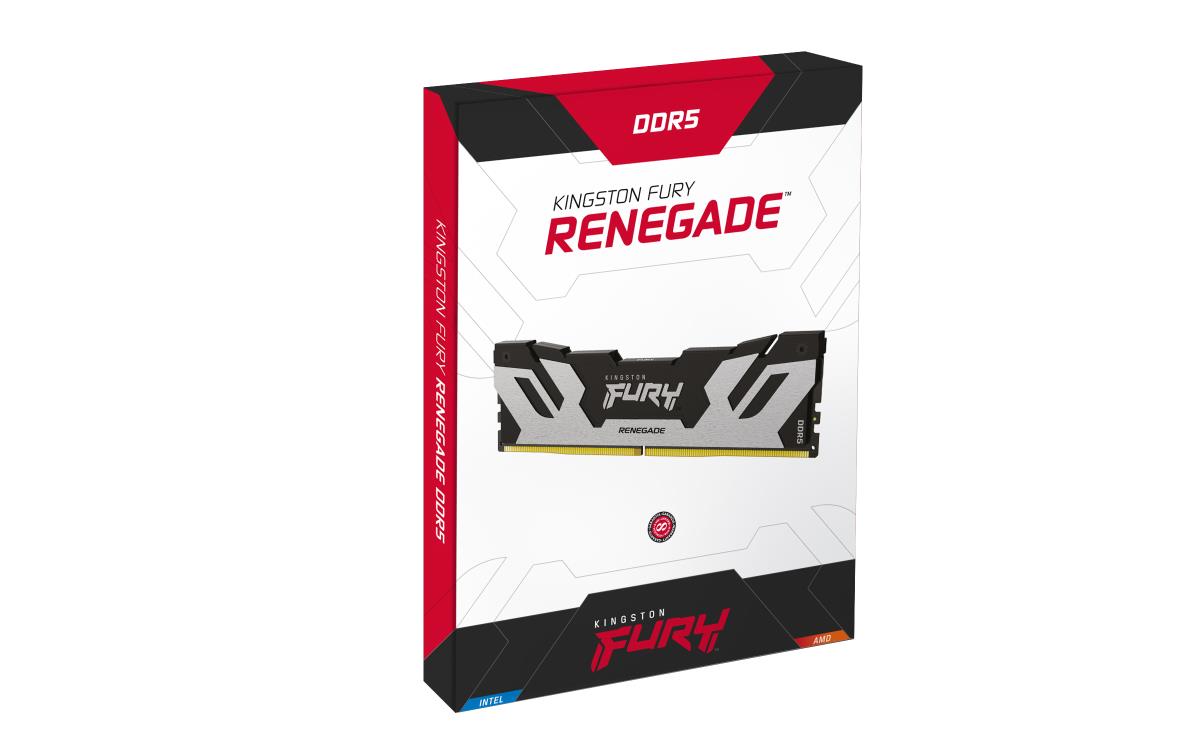 32GB Ddr5 8000mt/s Cl38 DIMM (kit Of 2) Renegade Silver Xmp
