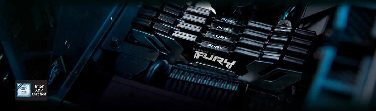32GB Ddr5 6400mt/s Cl32 DIMM Fury Renegade Silver Xmp