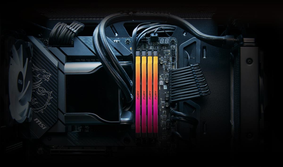 32GB Ddr5 6400mt/s Cl32 DIMM Fury Renegade RGB Xmp