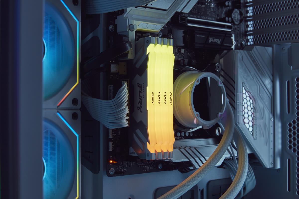 32GB Ddr5 8000mt/s Cl38 DIMM (kit Of 2) Fury Renegade RGB Xmp