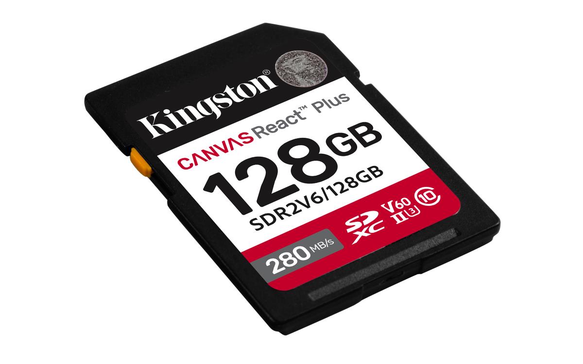 Sdxc Card - Canvas React Plus - 128GB - Uhs-ll U3 V60