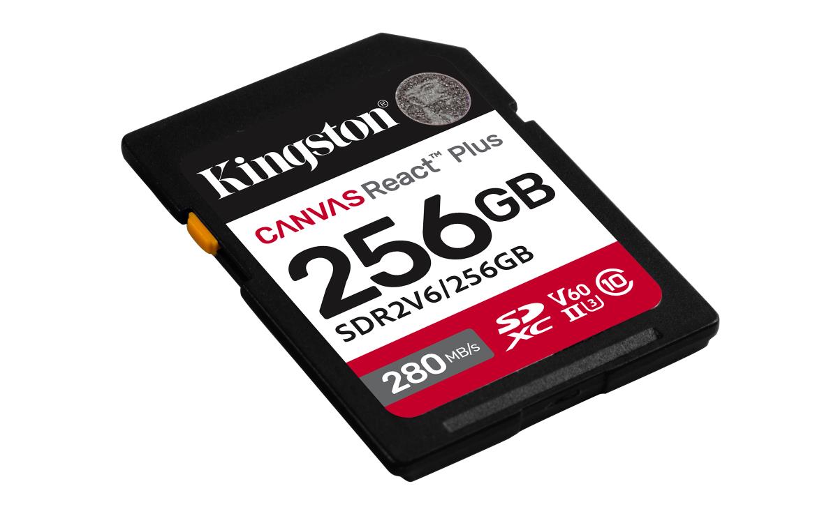Sdxc Card - Canvas React Plus - 256GB - Uhs-ll U3 V60