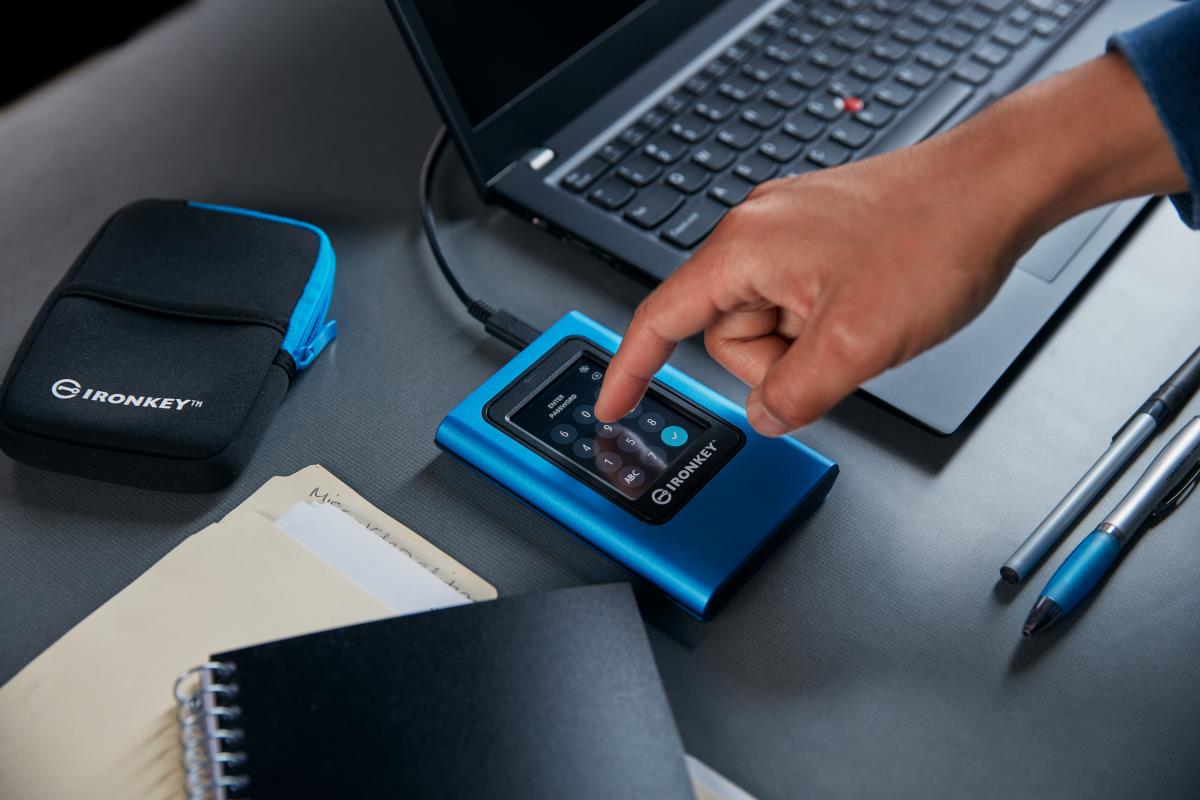 Ironkey Vault Privacy 80 External SSD 3.8TB Type C