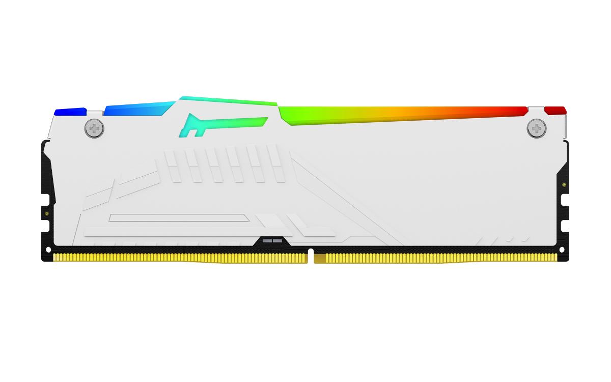 32GB Ddr5 6000mt/s Cl30 DIMM Kit Of 2 Fury Beast White RGB Expo