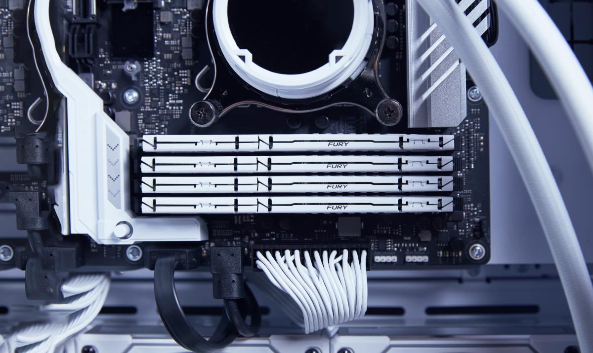 32GB Ddr5 6800mt/s Cl34 DIMM (kit Of 2) Fury Beast White Expo