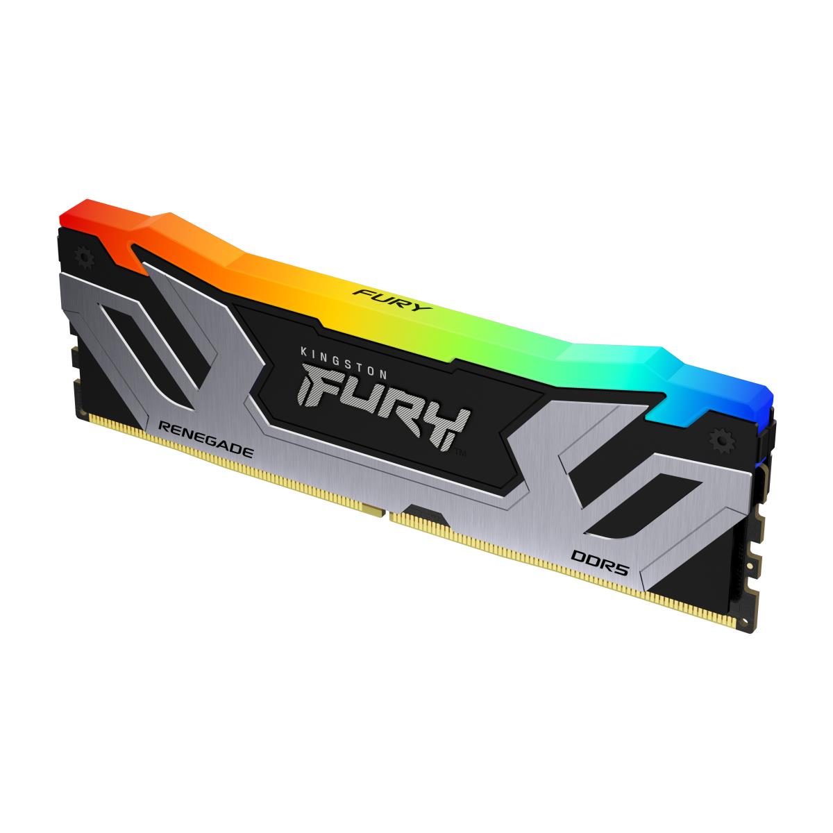 48GB Ddr5-8400mt/s Cl40 CuDIMM Kit Of 2 Renegade RGB Silver Xmp