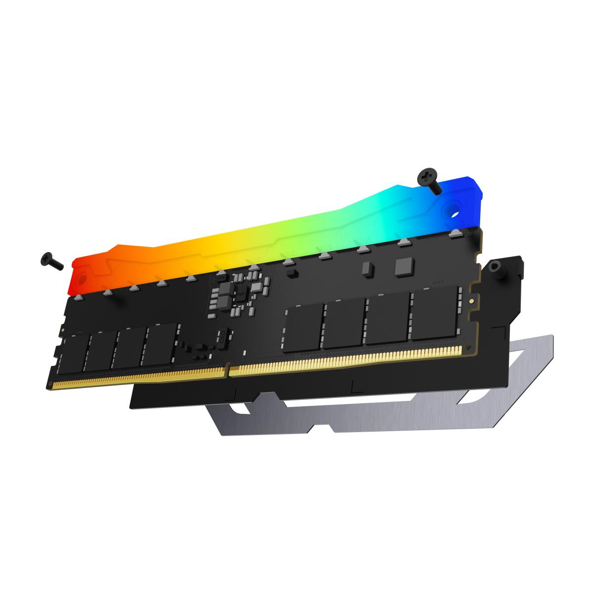 48GB Ddr5-8400mt/s Cl40 CuDIMM Kit Of 2 Renegade RGB Silver Xmp