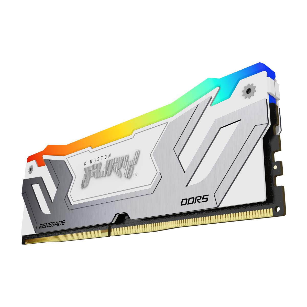 24GB Ddr5 8400mt/s Cl40 CuDIMM Fury Renegade RGB White Xmp