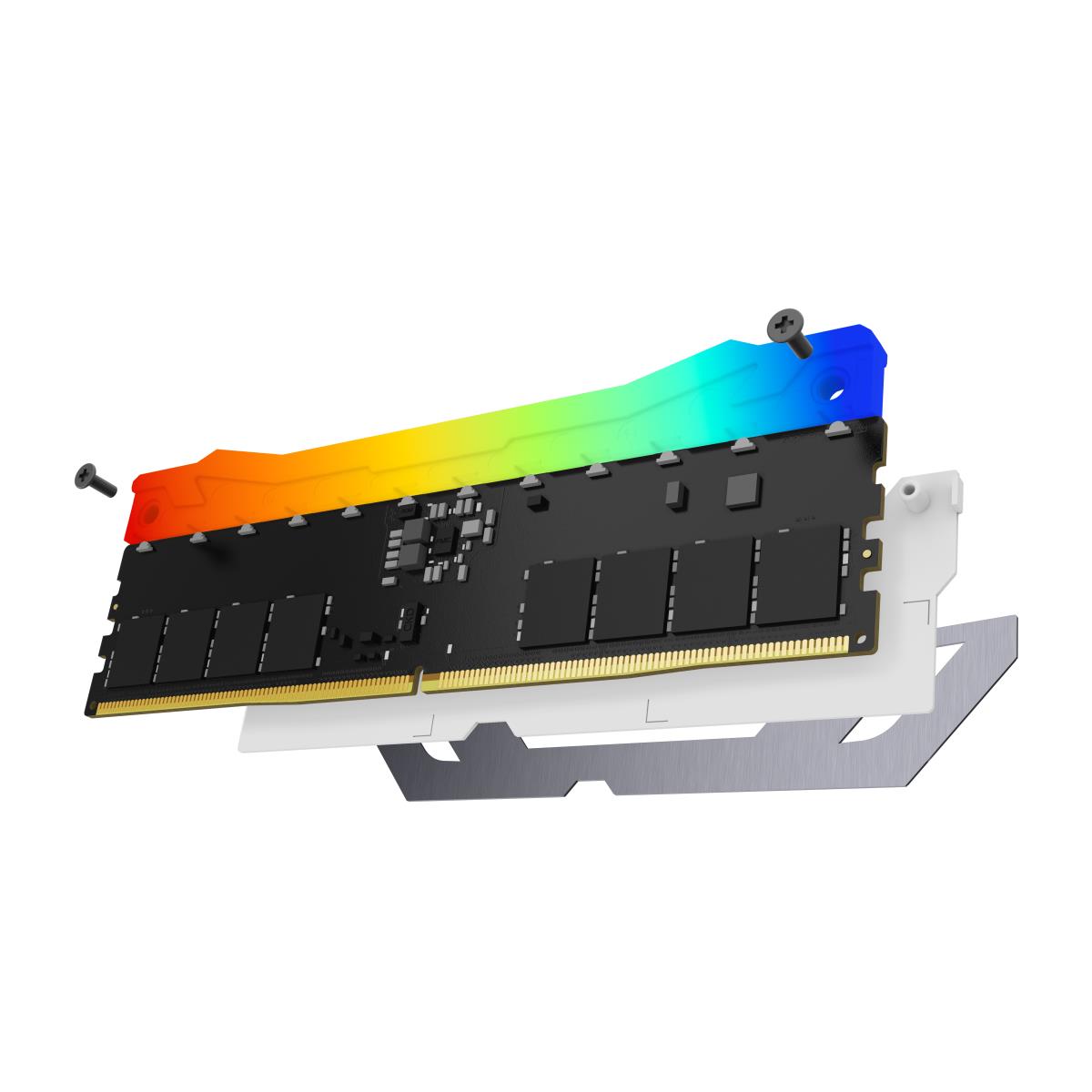 24GB Ddr5 8400mt/s Cl40 CuDIMM Fury Renegade RGB White Xmp