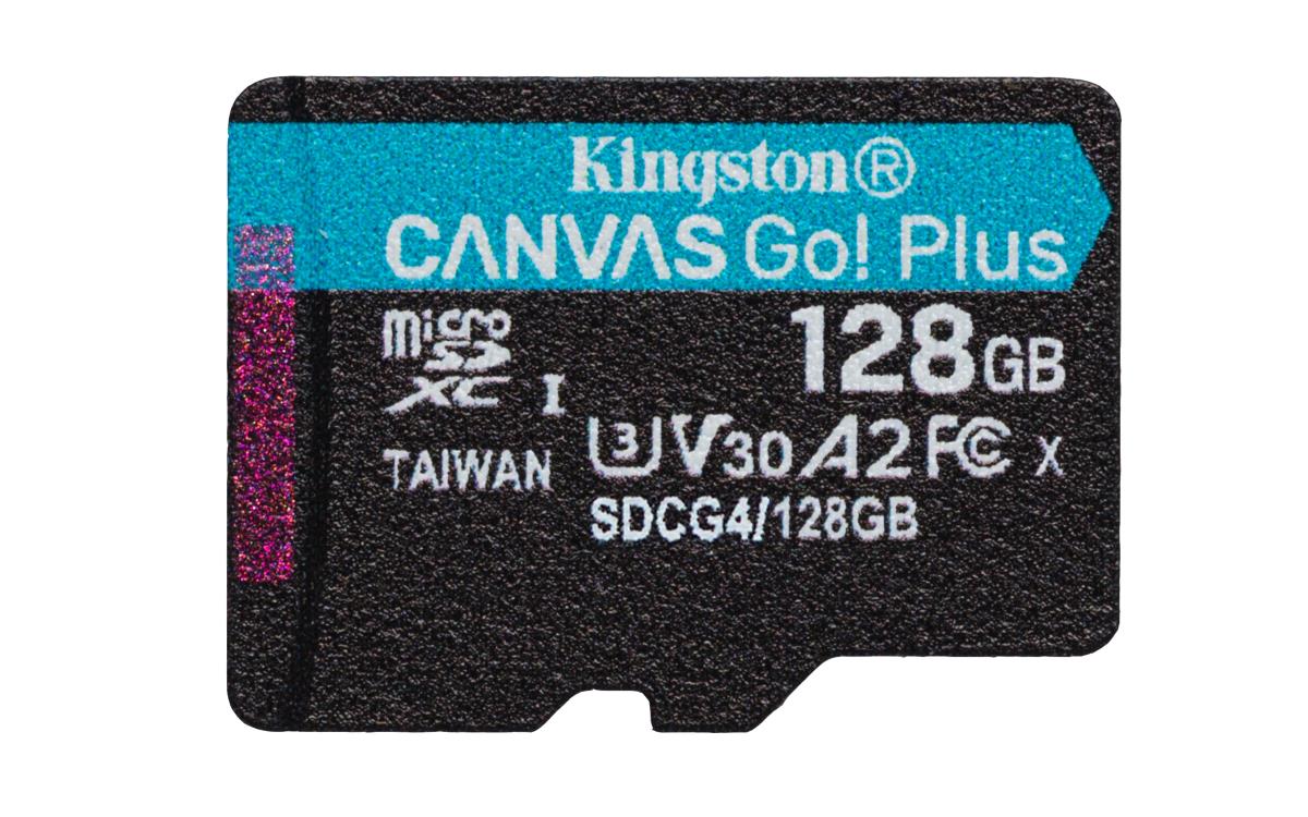 Micro Sdxc Card - Canvas Go Plus  - 128GB - Cl10 - Uhs-l A2 U3 Without Adapter