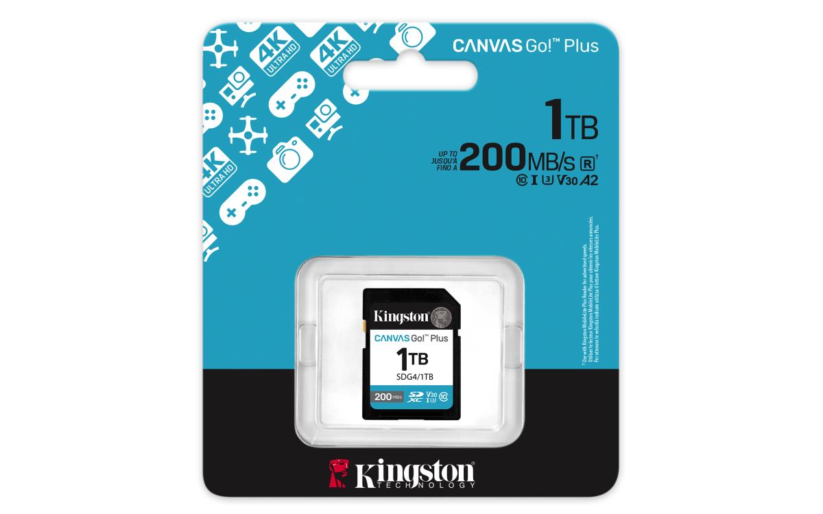 Sdxc Card - Canvas Go Plus  - 1TB - Cl10 - Uhs-l U3 V30
