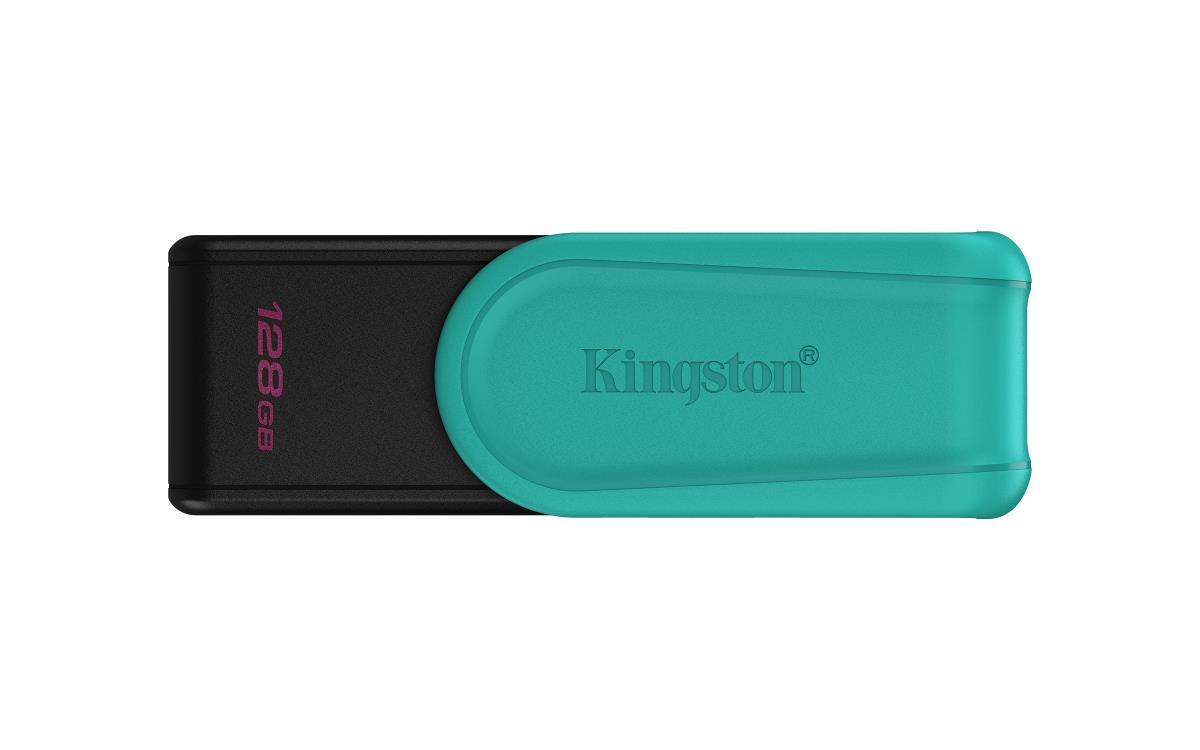 Datatraveler Exodia S - 128GB USB Stick - USB 3.2 - Black / Turquoise