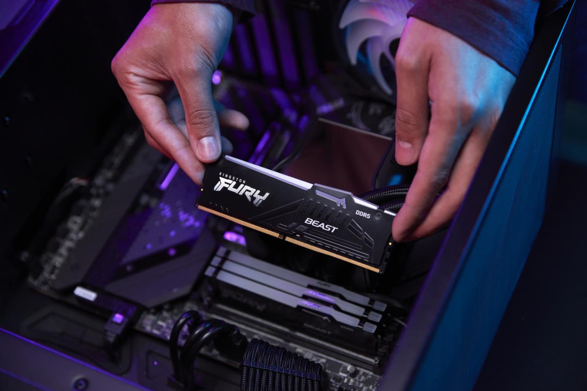 64GB Ddr5 6000mt/s Cl36 DIMM (kit Of 2) Fury Beast Rgb