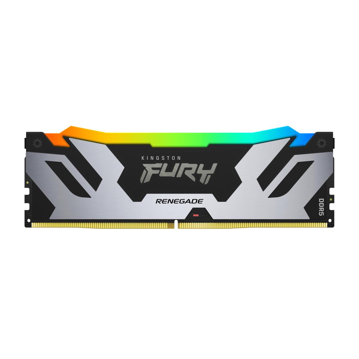 48GB Ddr5 8000mt/s Cl38 DIMM Kit Of 2 Fury Renegade RGB Silver