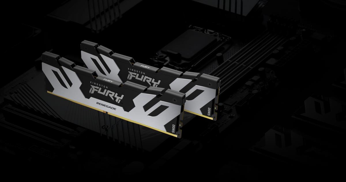 48GB Ddr5 8000mt/s Cl38 DIMM Kit Of 2 Fury Renegade Silver