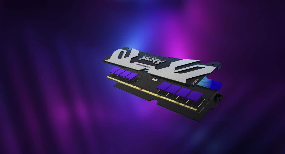 24GB Ddr5 8000mt/s Cl38 DIMM Fury Renegade RGB Silver