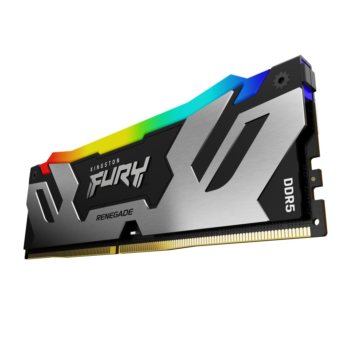 24GB Ddr5 8000mt/s Cl38 DIMM Fury Renegade RGB Silver