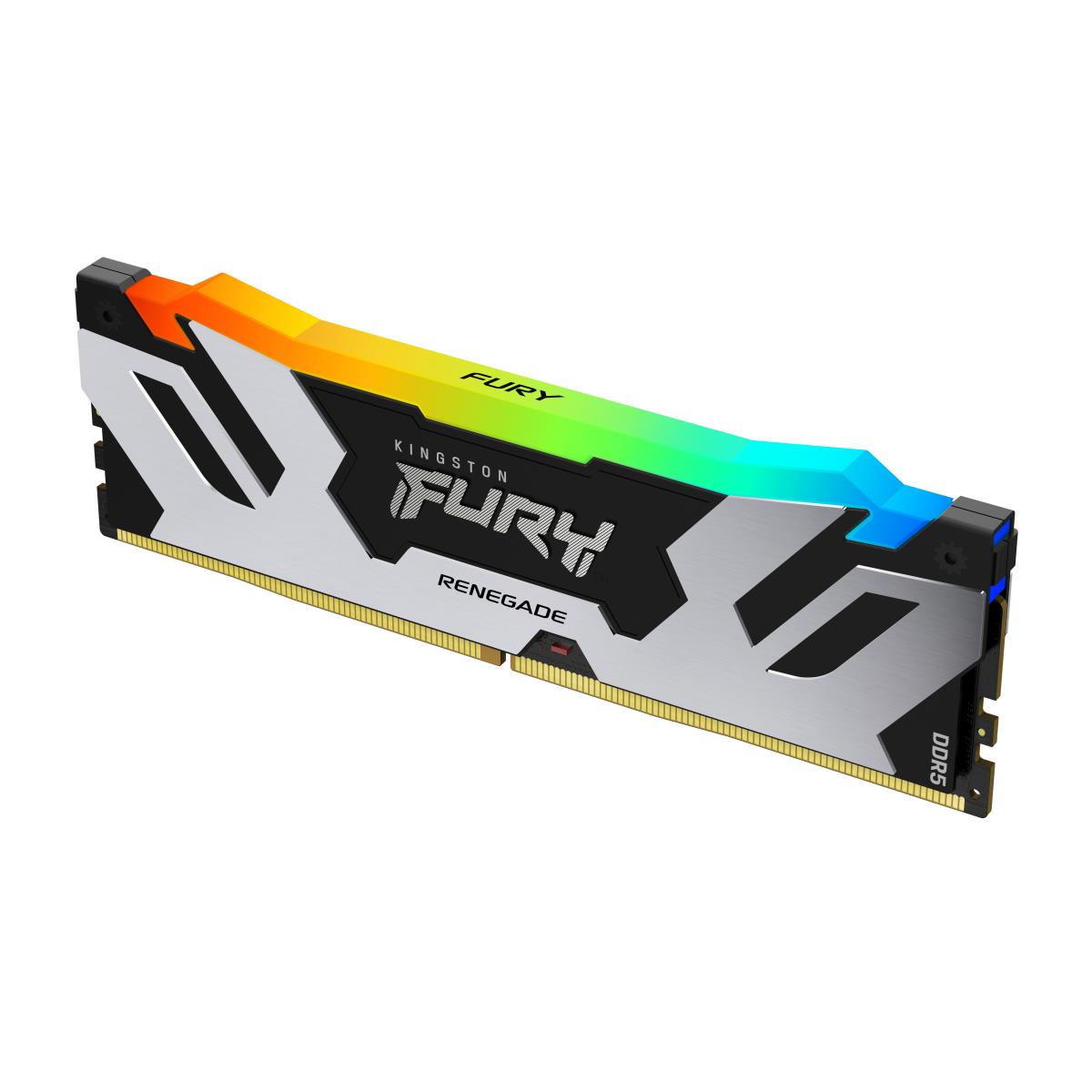 24GB Ddr5 8000mt/s Cl38 DIMM Fury Renegade RGB Silver