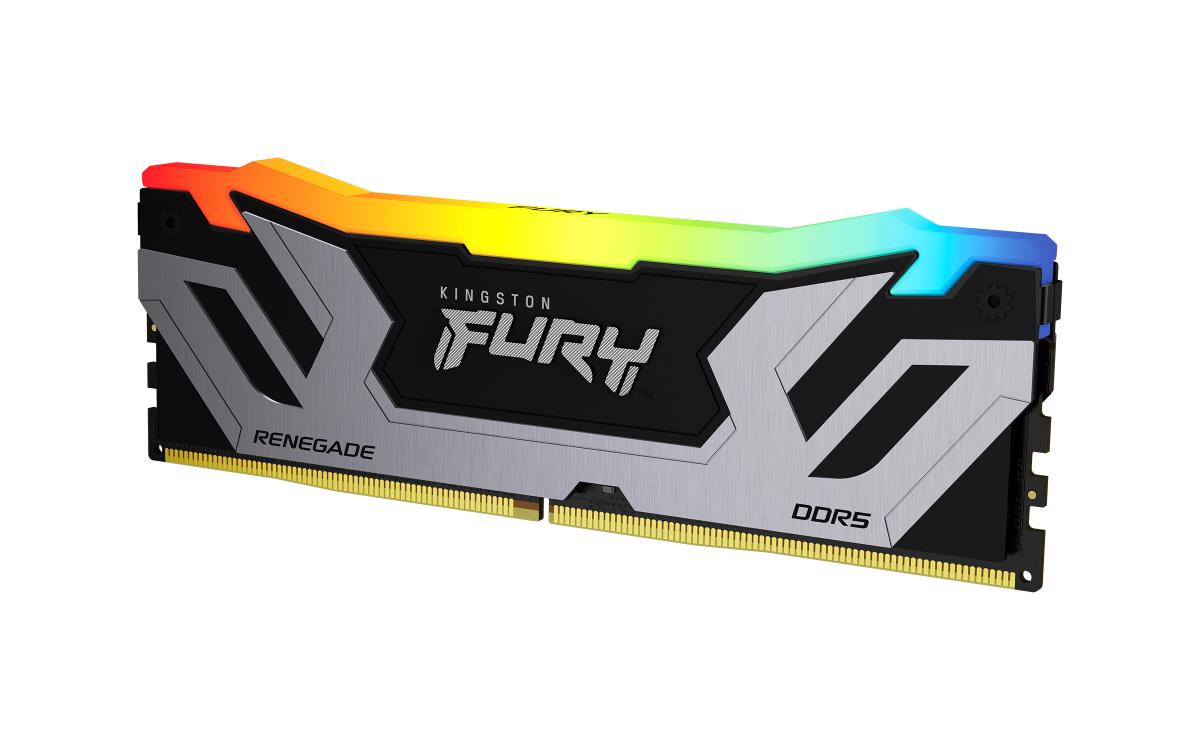 48GB Ddr5 8800mt/s Cl42 CuDIMM Kit Of 2 Fury Renegade RGB Silver