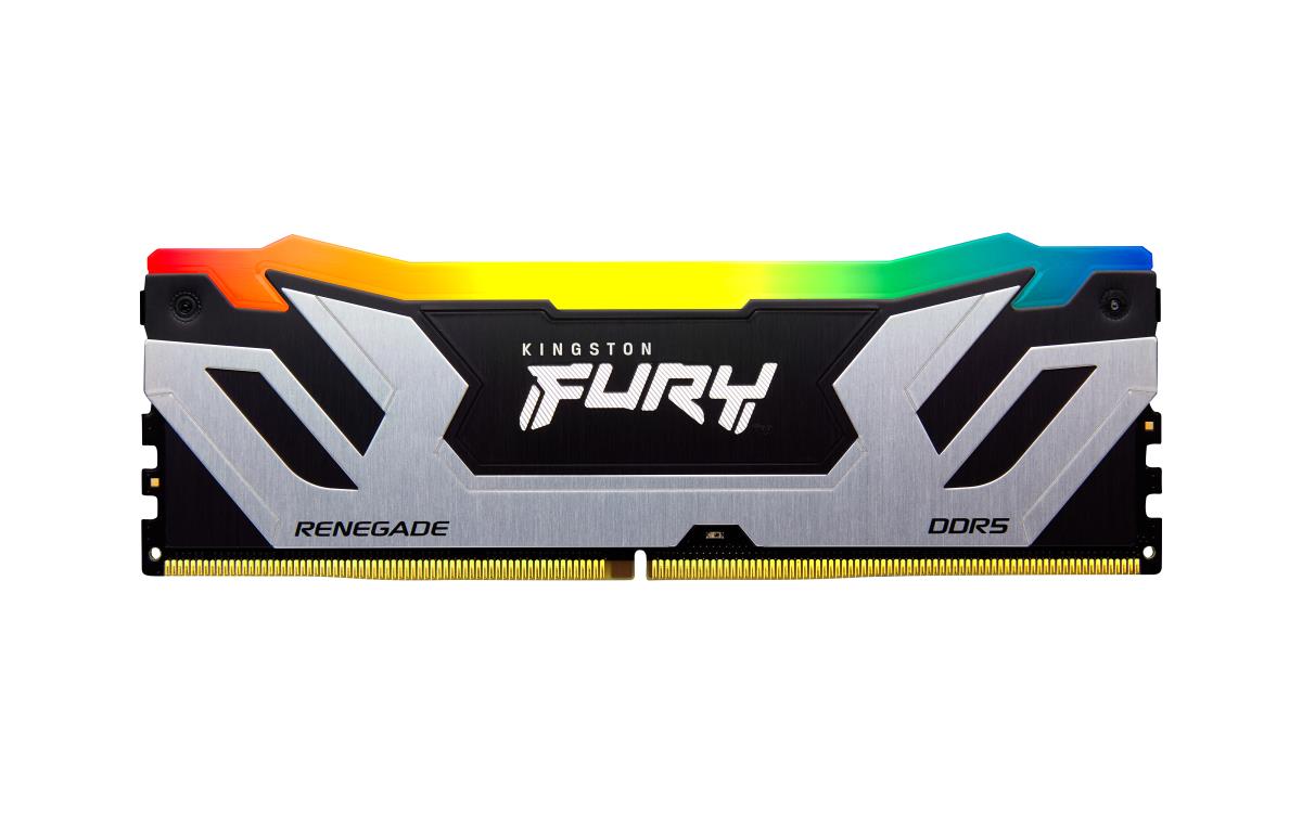 48GB Ddr5 8800mt/s Cl42 CuDIMM Kit Of 2 Fury Renegade RGB Silver