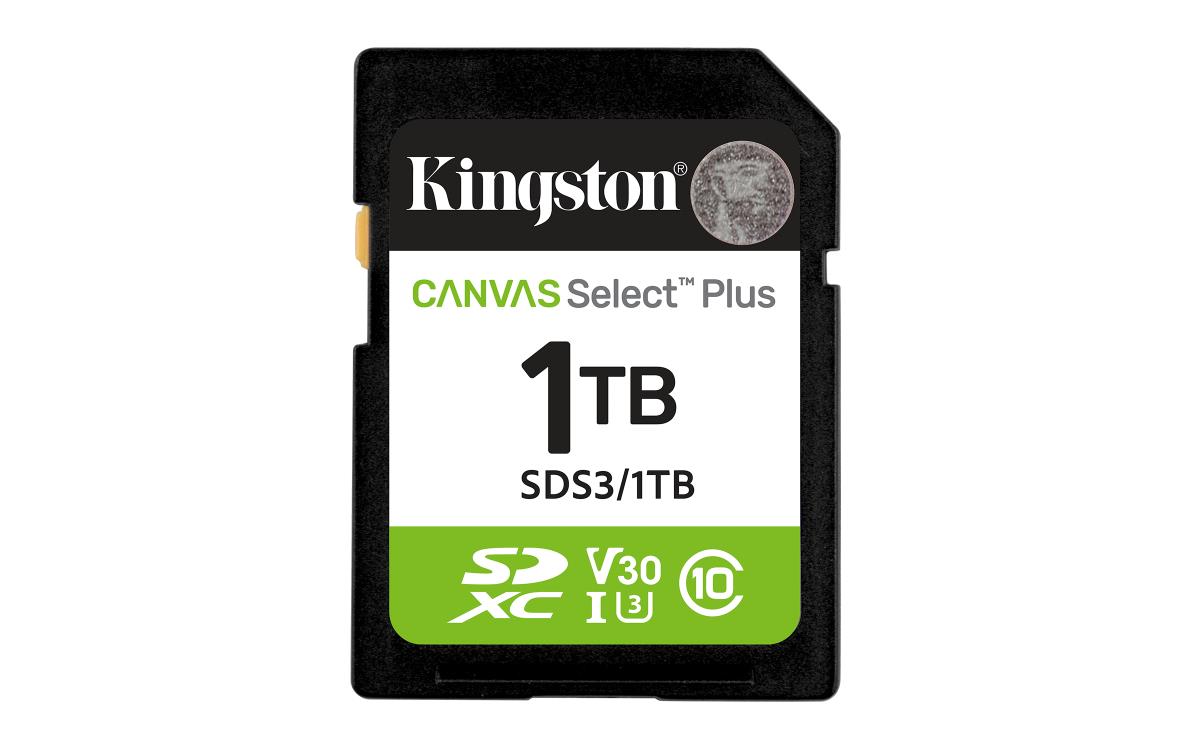 Sdxc Card - Canvas Select Plus - 1TB - Uhs-i U1/u3 Video Class 10/30