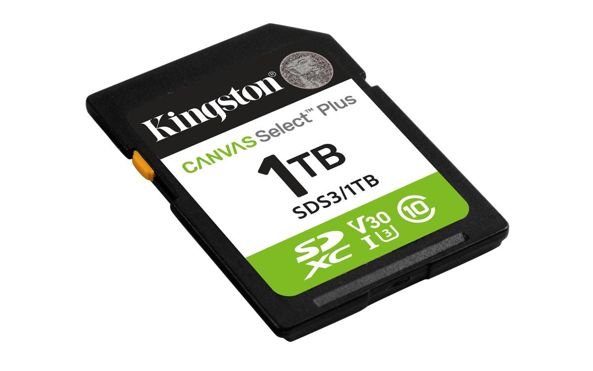 Sdxc Card - Canvas Select Plus - 1TB - Uhs-i U1/u3 Video Class 10/30