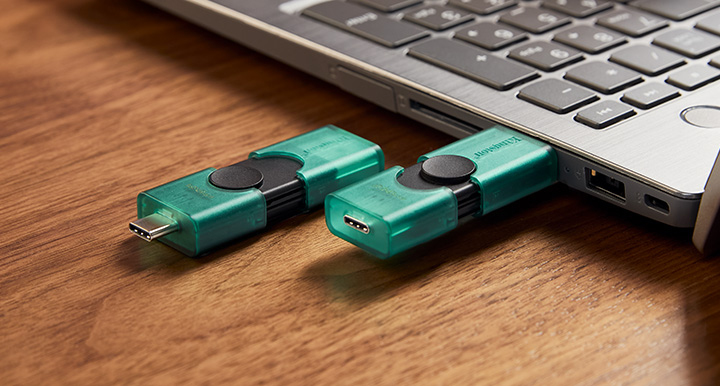 Datatraveler Duo - 256GB USB Stick - USB-a And USB-c