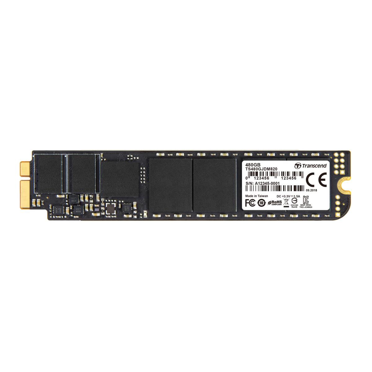 SSD Jetdrive 500 480GB SATA Ill 6gb/s Mlc