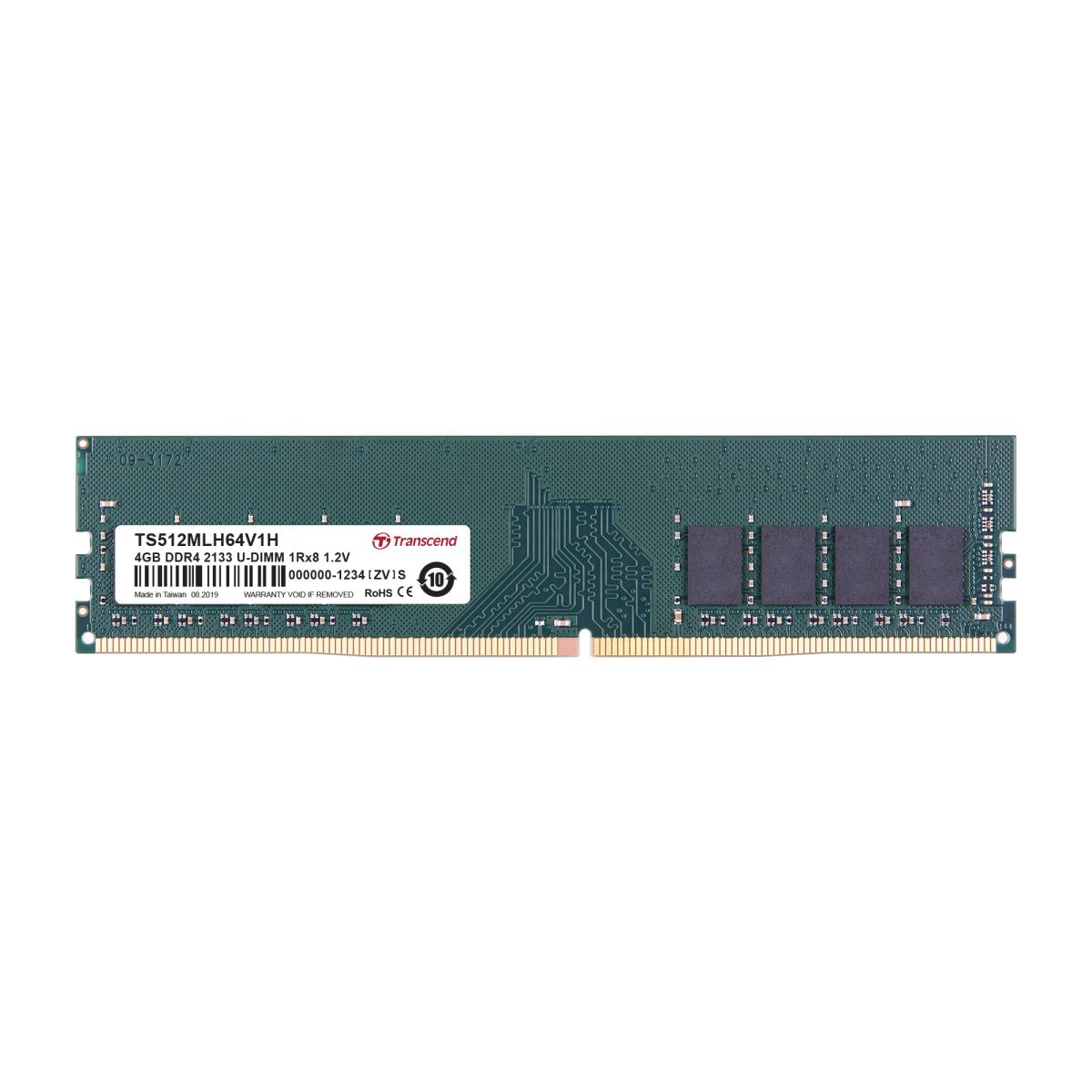 4GB Ddr4 2133MHz U-DIMM 1rx8