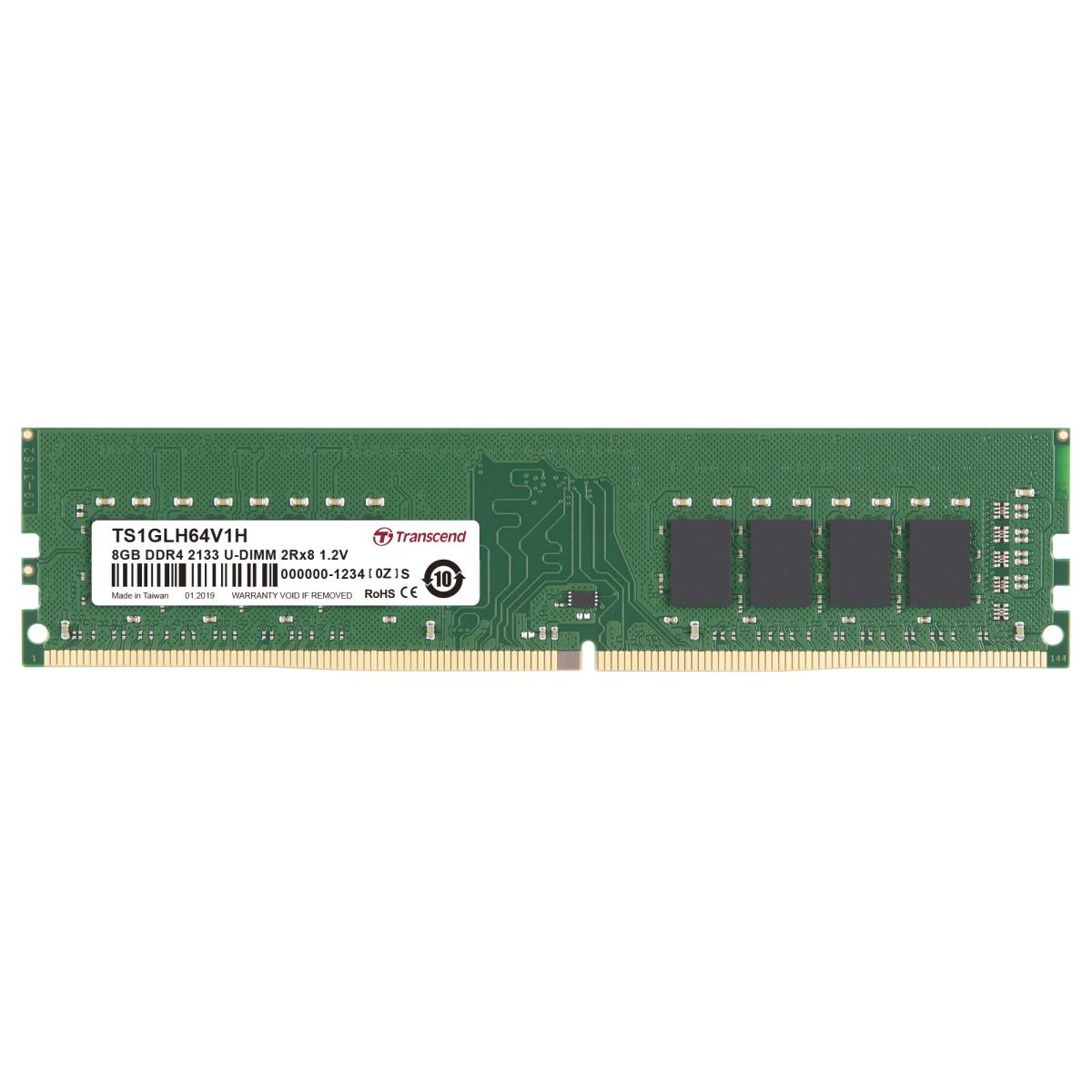8GB Ddr4 2133MHz U-DIMM 2rx8
