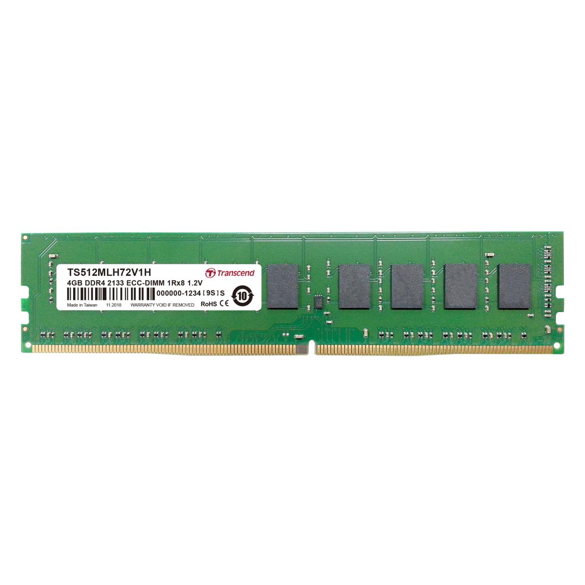 4GB Ddr4 2133MHz ECC-DIMM 1rx8 (ts512mlh72v1h)