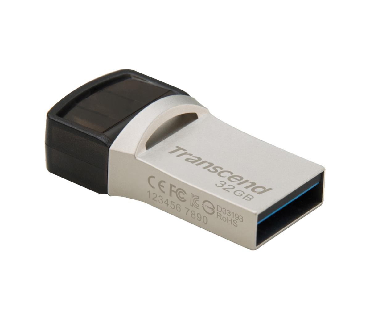 Jetflash 890 - 32GB USB Stick - USB 3.1 / Type C