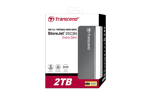 Storejet 25c3 2TB Iron Gray