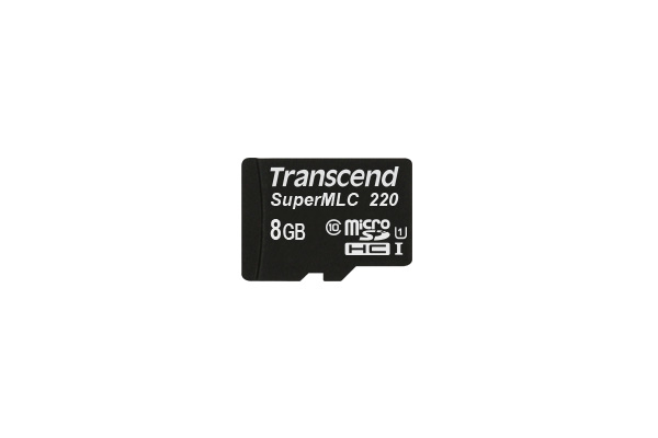 Supermlc 220 8GB Micro SDHC Flash Card Industrial