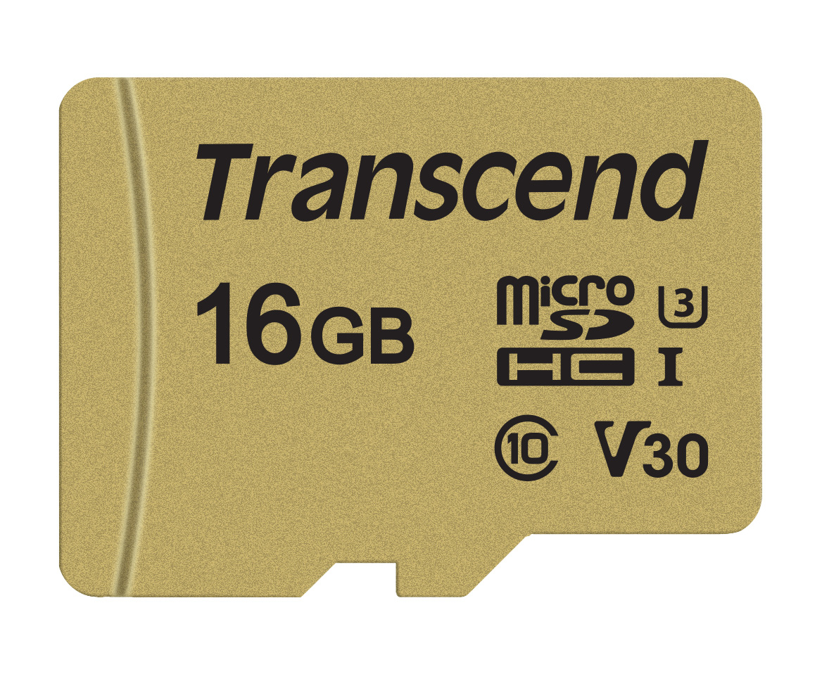 Micro Sdhc Card 500s 16GB Uhs-i U3 Mlc With Adapter