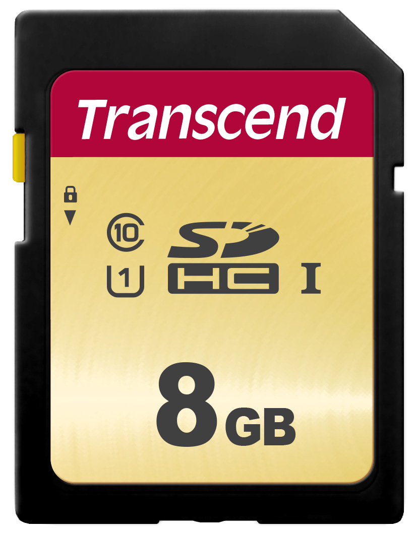 Sdhc Card 500s 8GB Uhs-i U1 Mlc