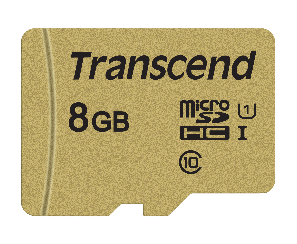 Micro Sdhc Card 500s 8GB Uhs-i U1 Mlc With Adapter