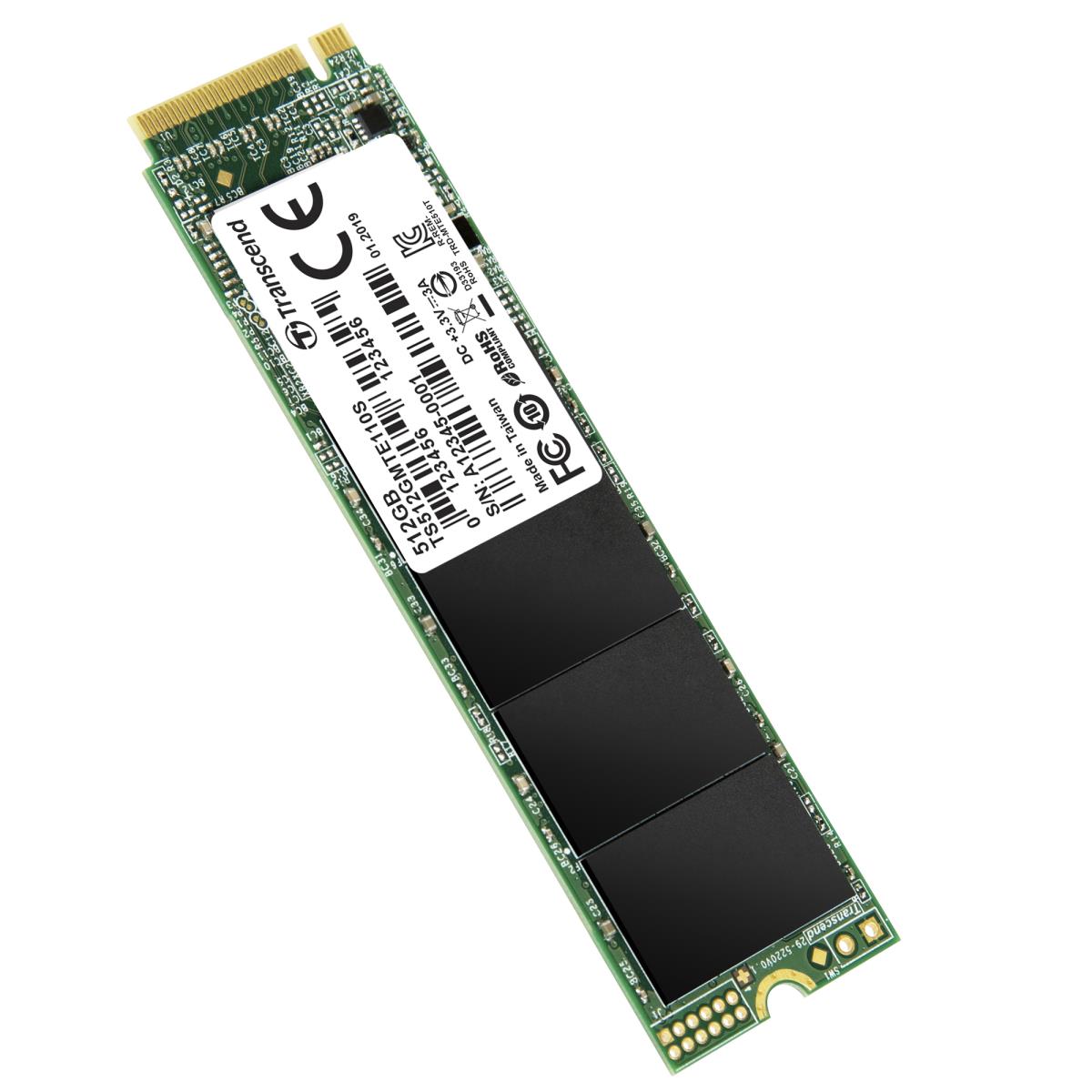 SSD 110s 512GB M.2 2280 Nvme Pci-e Gen3 X4