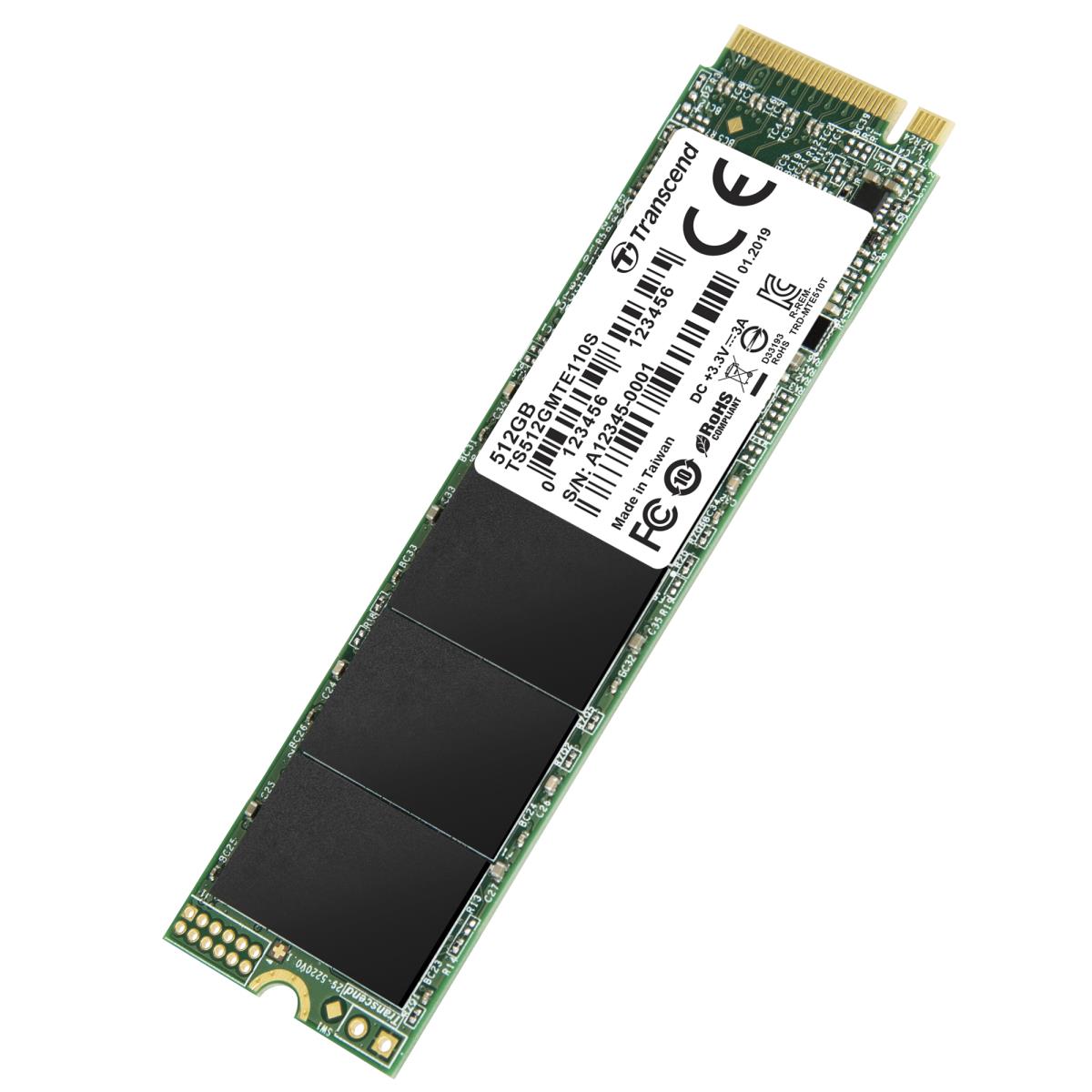 SSD 110s 512GB M.2 2280 Nvme Pci-e Gen3 X4