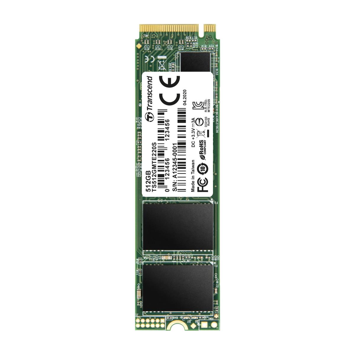 SSD 220s 512GB M.2 2280 Nvme Pci-e Gen3 X4
