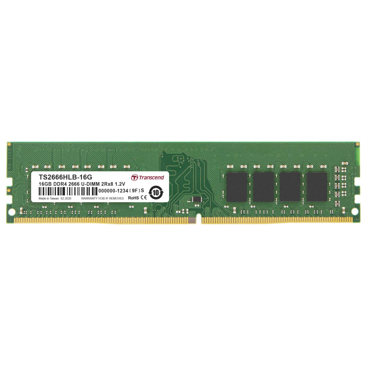 16GB Ddr4 2666MHz U-DIMM Cl19